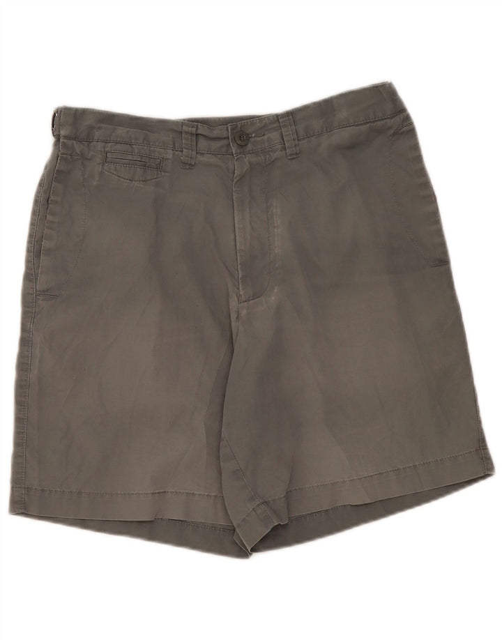 Marks & Spencer Chino Shorts til mænd W32 mellemgrå bomuld