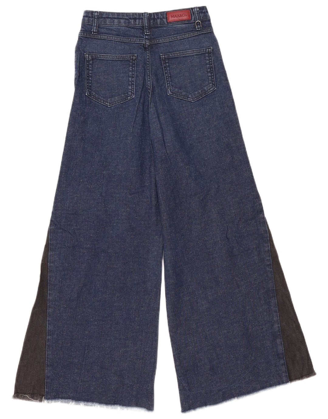 Max & Co. Dame jeans W26 L28 Blå Colourblock Bomuld