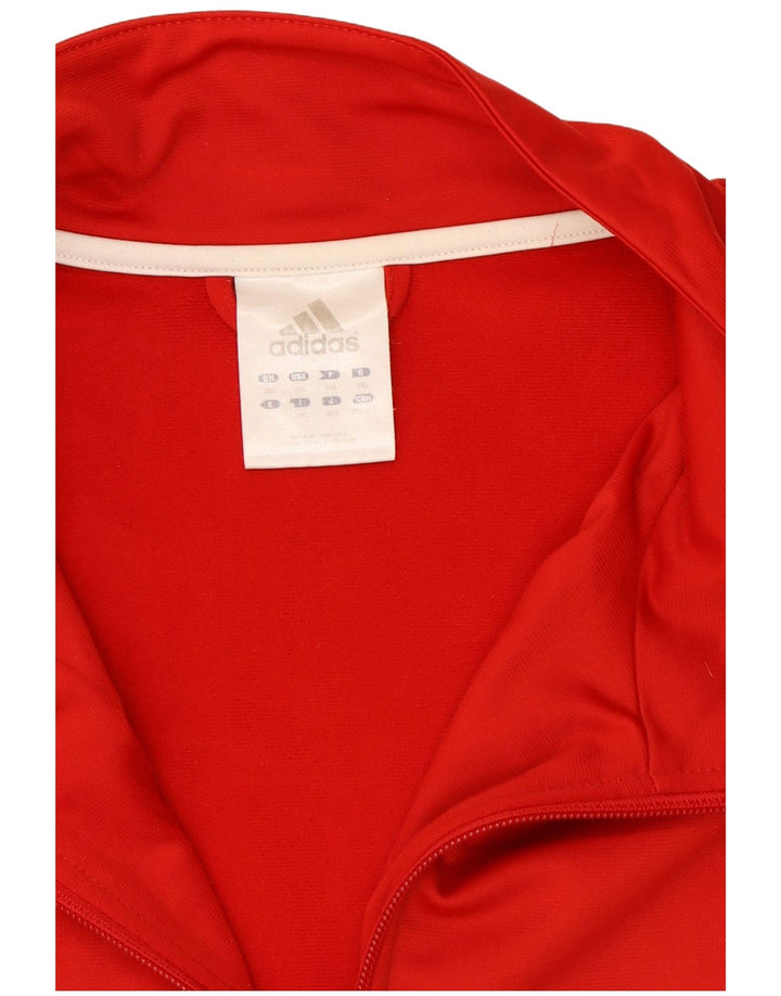 Adidas Træningsdragt til mænd Topjakke 2XL Rød Colourblock Polyester
