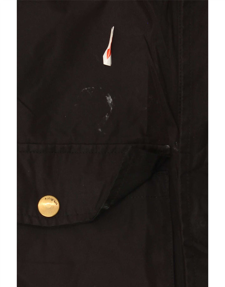 Marks & Spencer Herre Utility Jacket UK 38 Medium Black Polyester