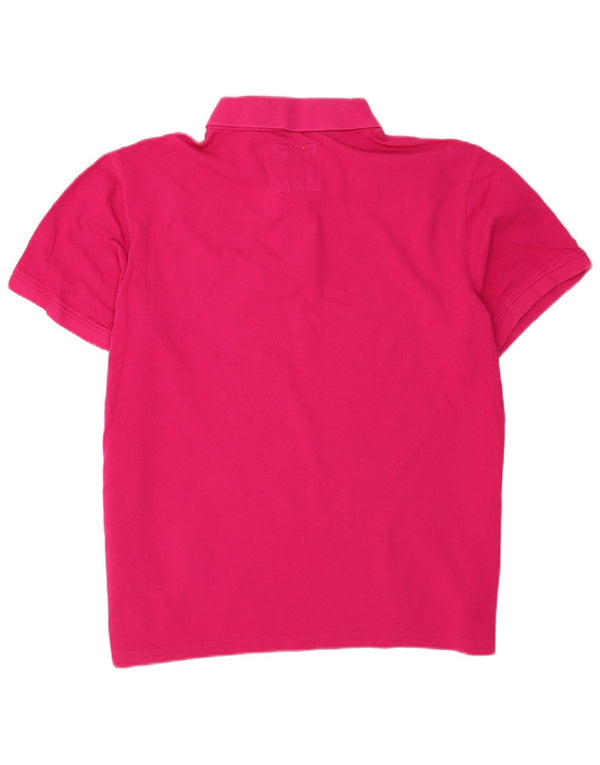 Crew Clothing Mens Polo Shirt XL Pink Cotton