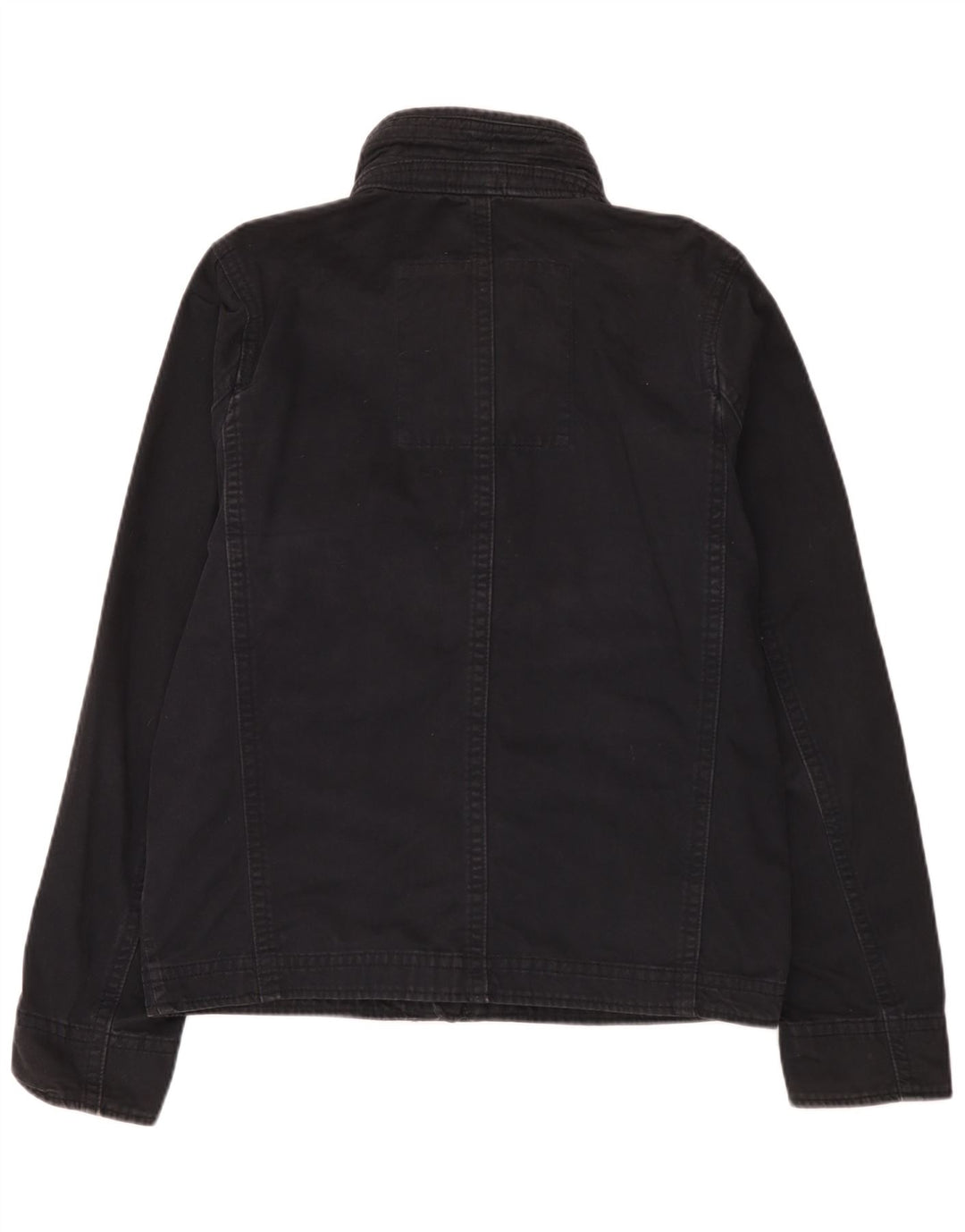 Hollister Herre Utility Jacket UK 42 XL Sort bomuld