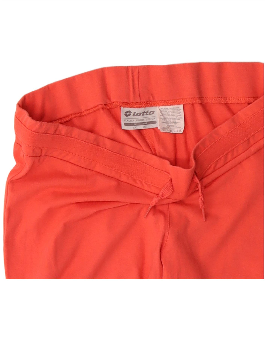 LOTTO Herre Bermuda Sportshorts 2XL Orange Bomuld