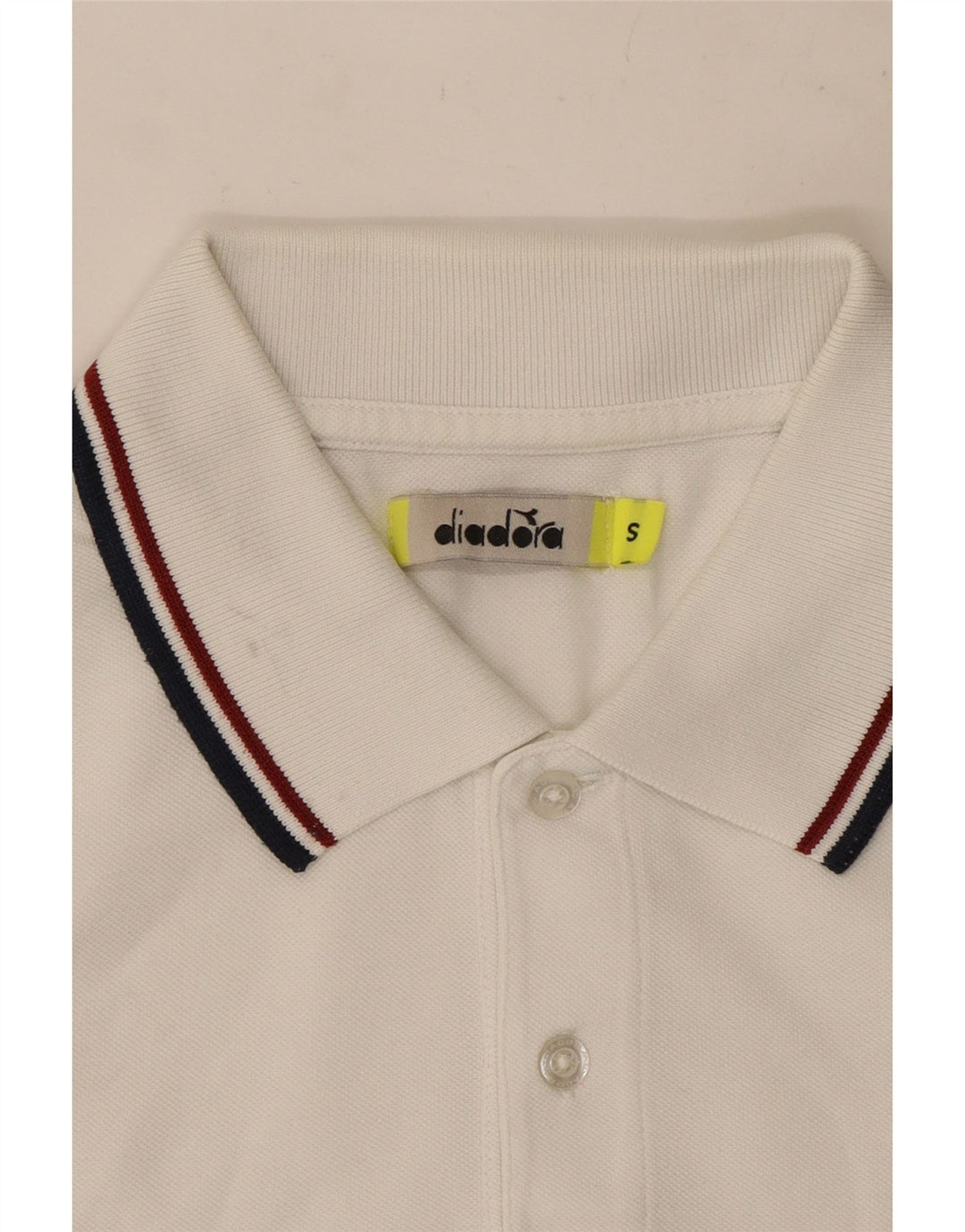 Diadora herre poloshirt lille hvid