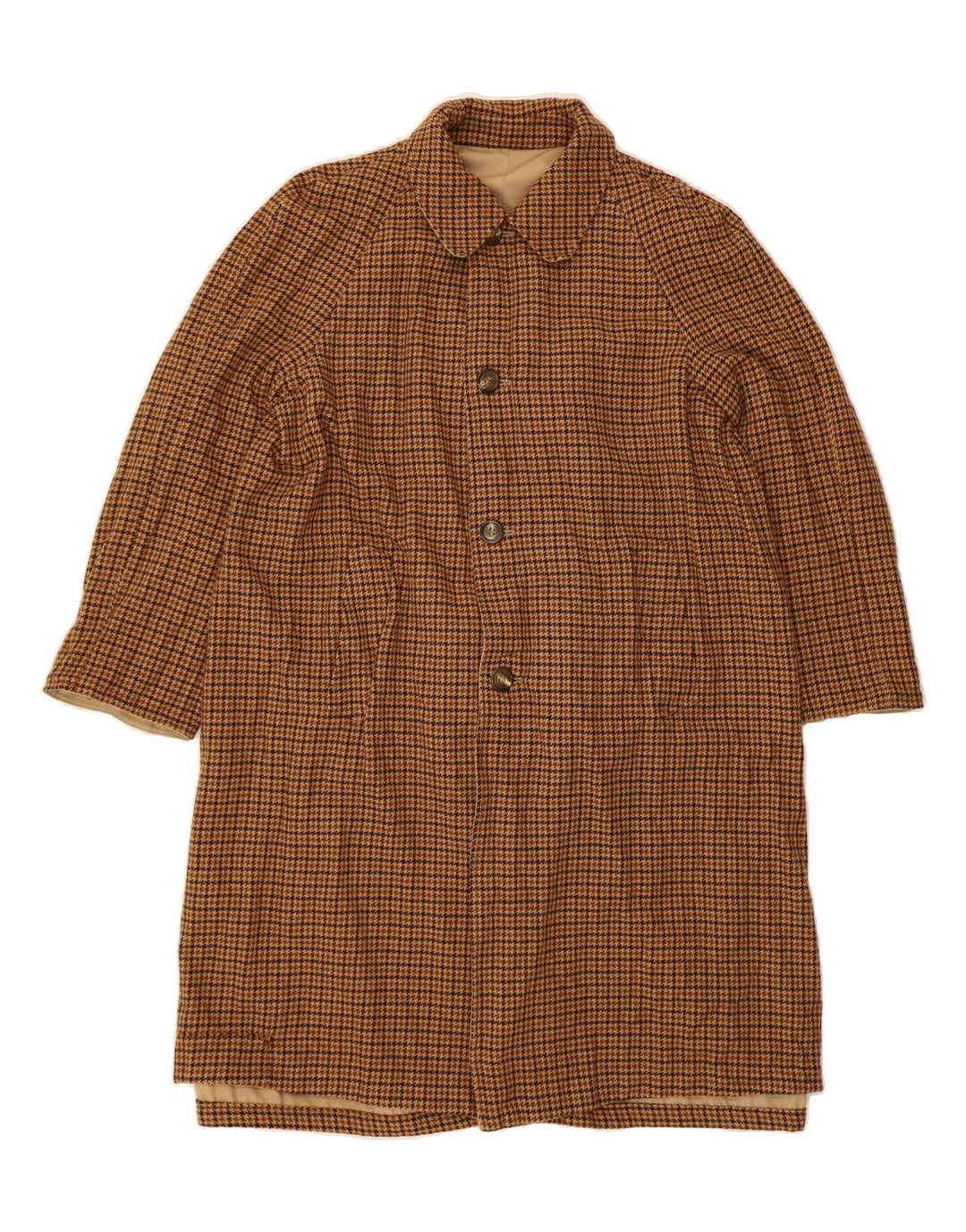 TREND IN TREVIRA Vendbar overfrakke til mænd UK 38 Medium Beige Polyester