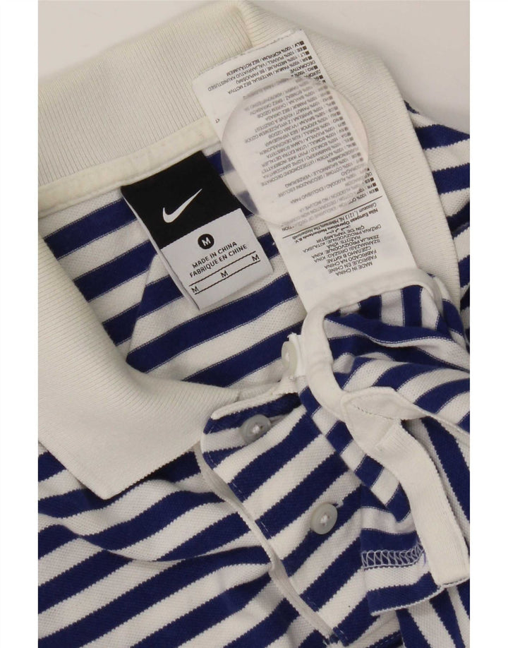 Nike Herre Inter Milan Polo Shirt Medium Navyblå Stribet bomuld