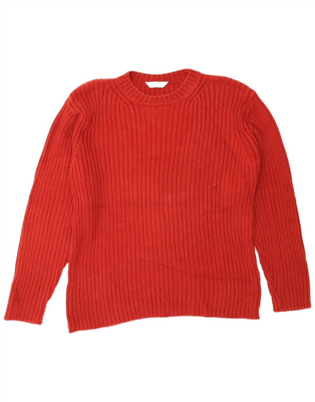 Marks & Spencer Herre St. Michael Crew Neck Jumper Sweater Large Red Classic