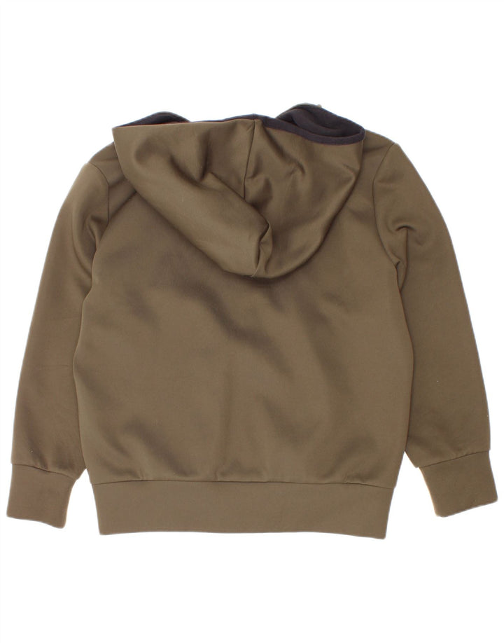 Refrigiwear Drenge Zip Hoodie Sweater 7-8 år Khaki Polyester