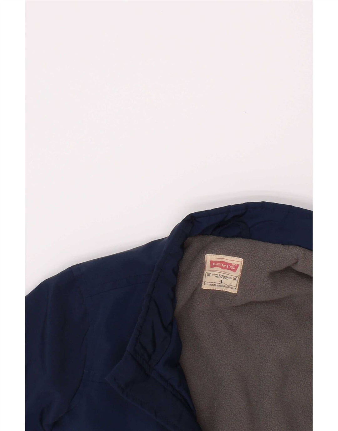 Levi's Boys Bomber Jacket 3-4 år Navy Blue Polyester