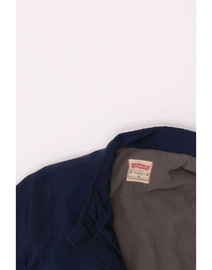 Levi's Boys Bomber Jacket 3-4 år Navy Blue Polyester