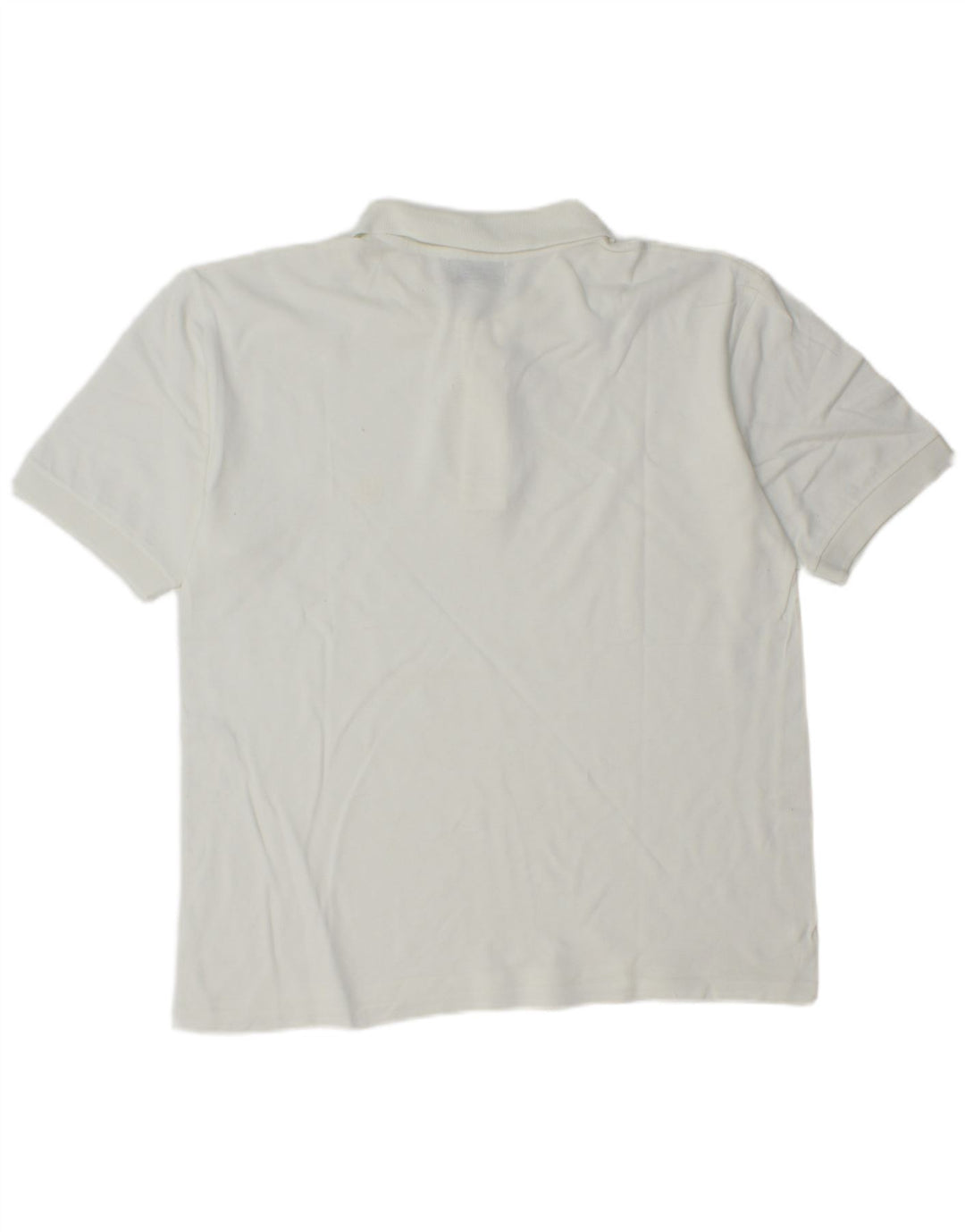 Gymnasium herre poloshirt Medium hvid bomuld