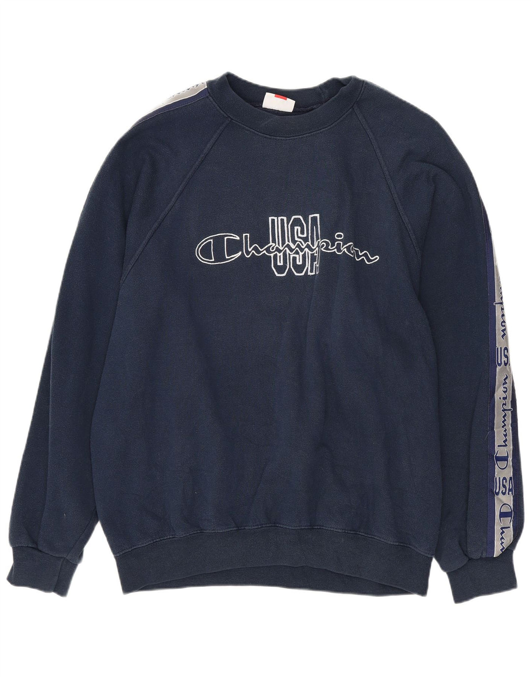 CHAMPION Grafisk sweatshirt til mænd Medium marineblå bomuld
