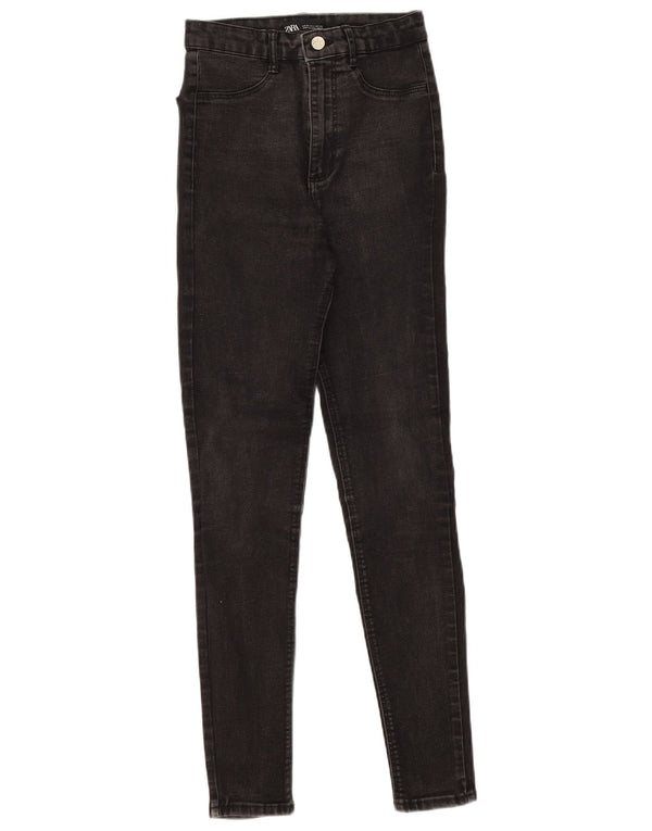 Zara Womens Skinny Jeans EU 36 XS W26 L27 Black