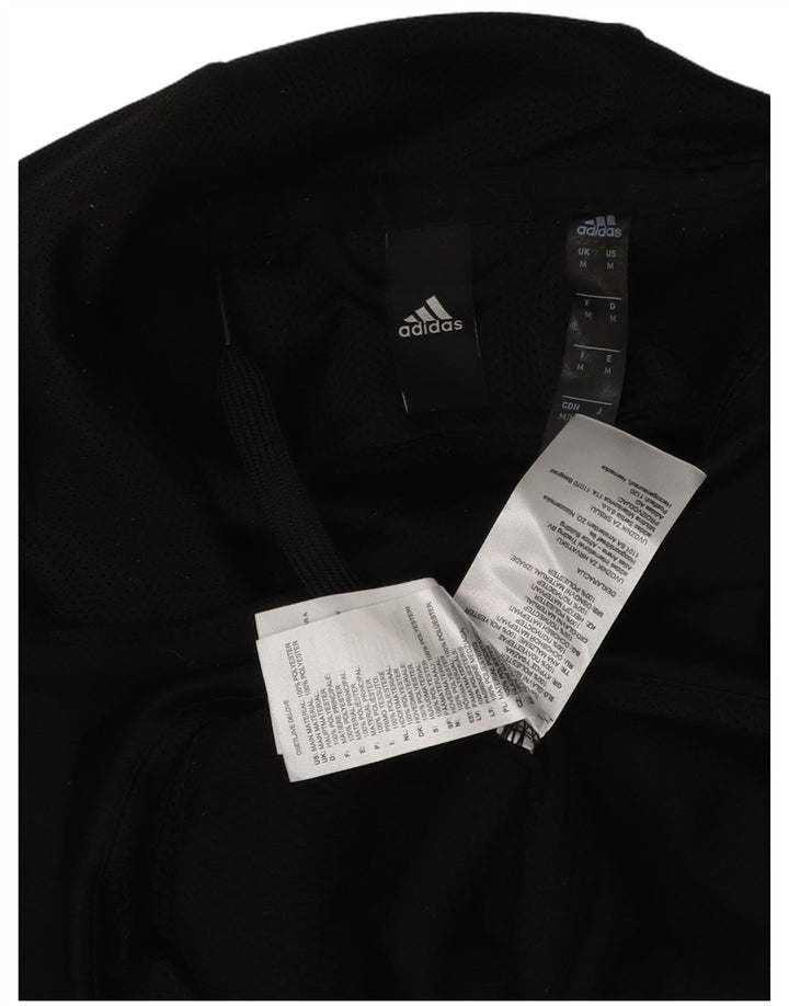 ADIDAS Herre Climawarm Grafisk hættetrøje Jumper Medium Sort Polyester