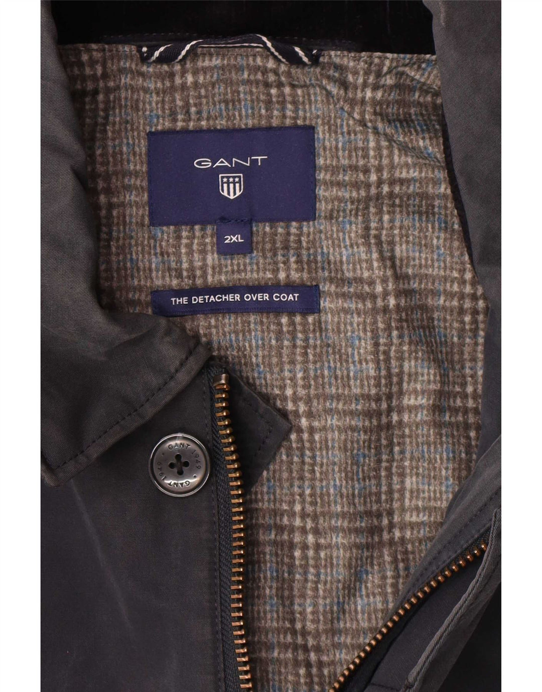 Gant Herre Overfrakke UK 44 2XL Navy Blue
