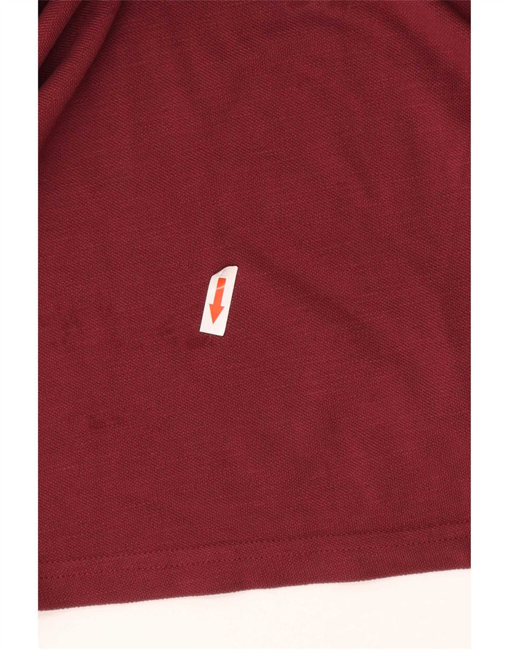 Scout herre poloshirt XL rødbrun bomuld