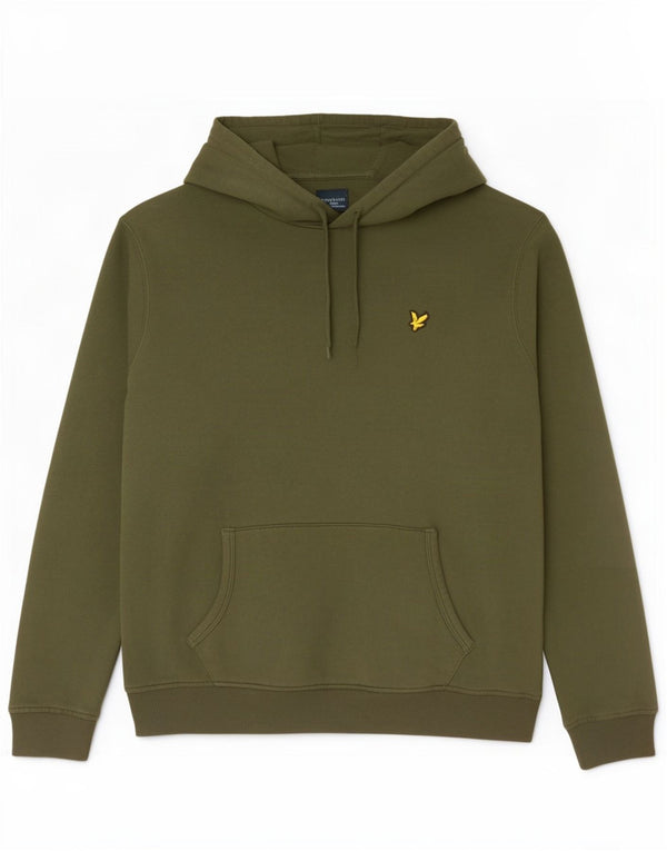 Lyle & Scott Herre hættetrøje XL Khaki Bomuld