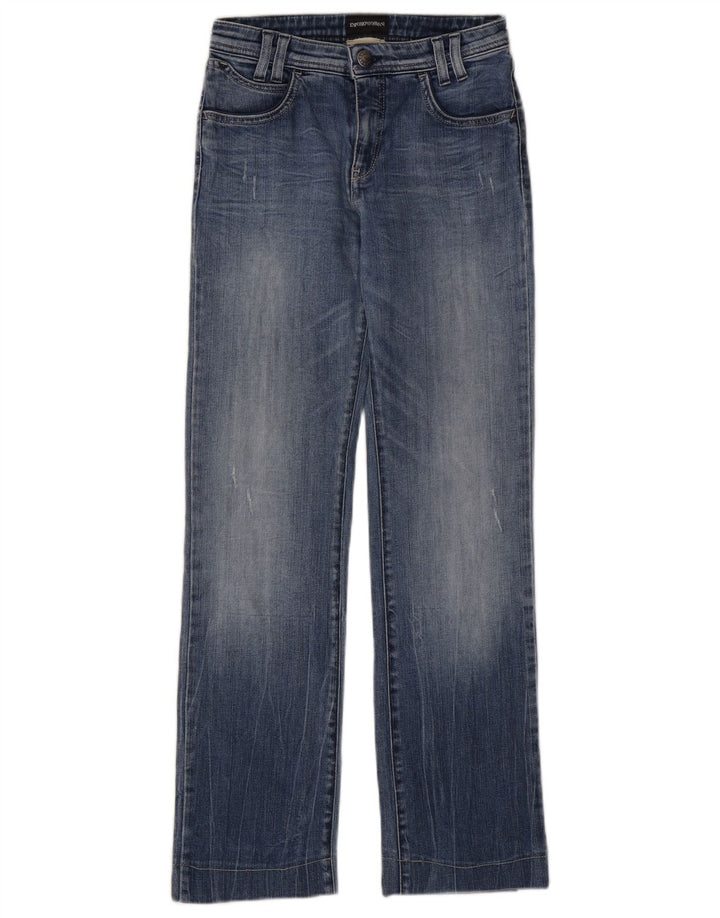 Emporio Armani Lige Jeans til kvinder W27 L29 Blå