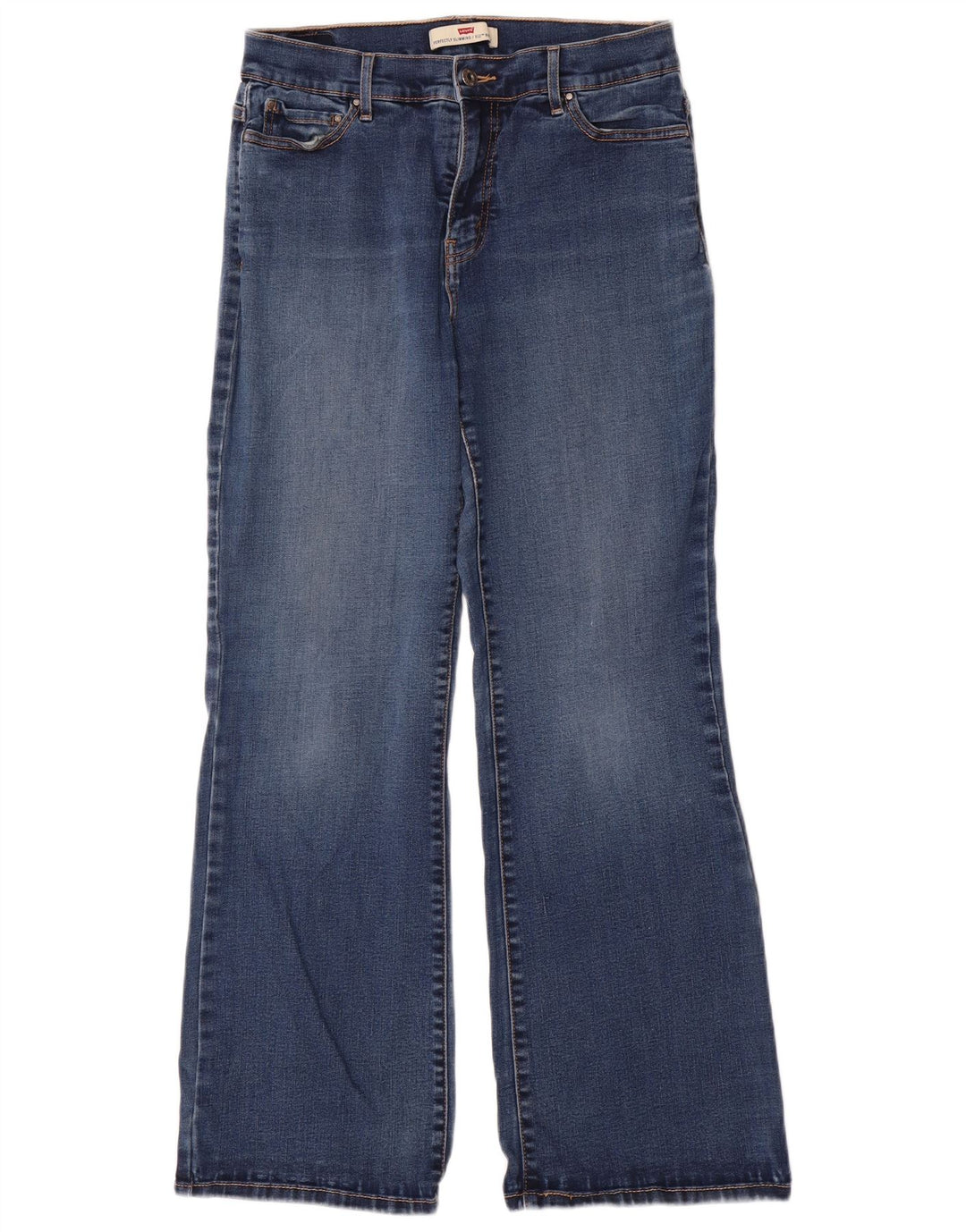 LEVI'S Dame 512 Bootcut Jeans US 12 Large W32 L30 Blå