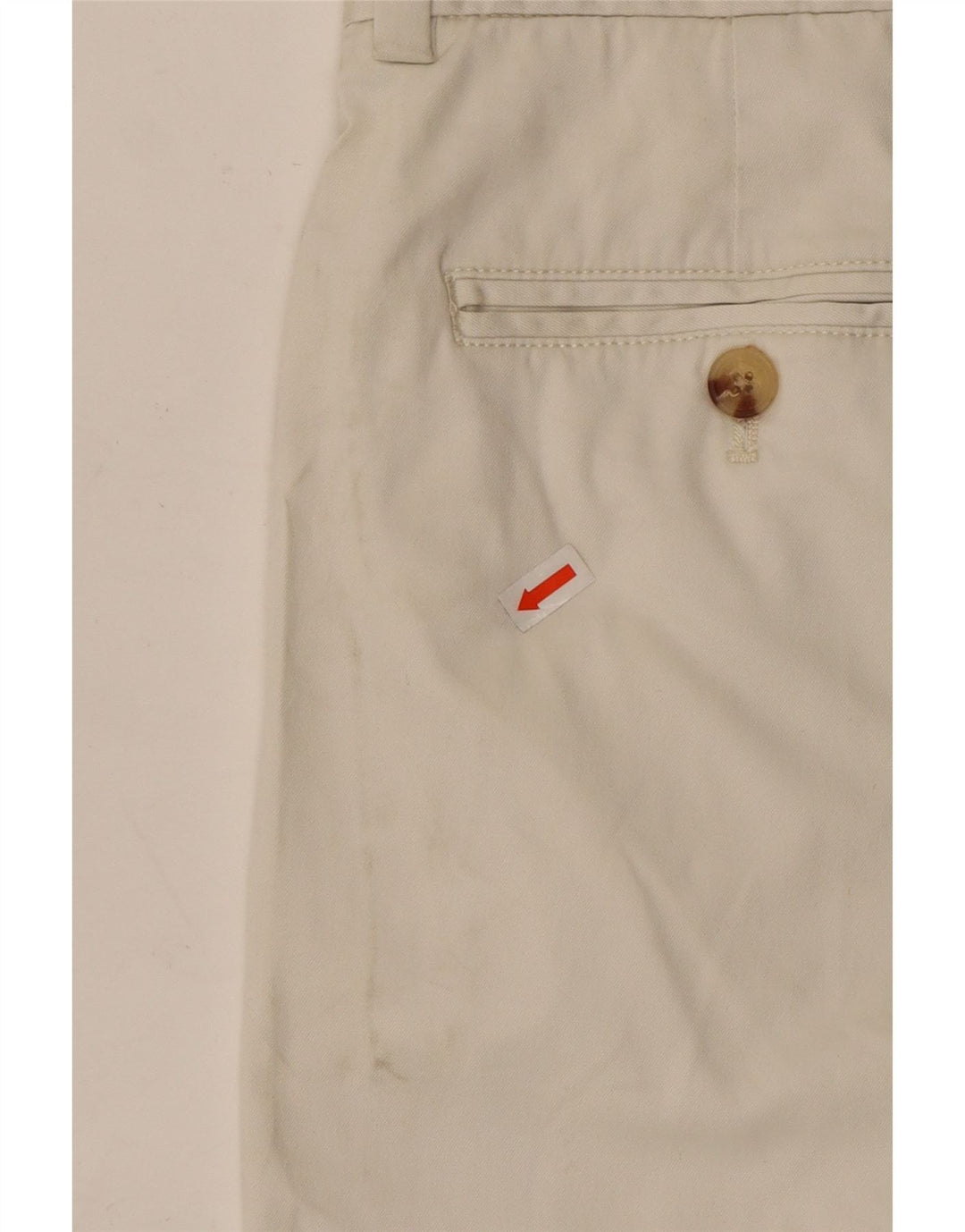 VINEYARD VINES Herre Chino Shorts W30 Medium White Bomuld