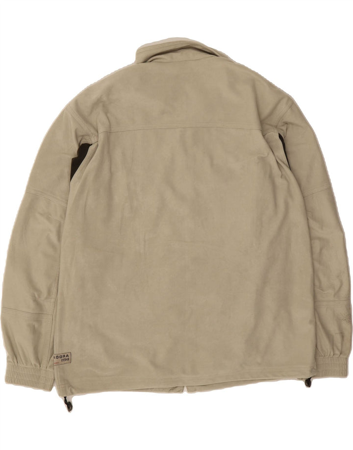 DIADORA Mens Tracksuit Top Jacket UK 38 Medium Beige Polyester Vintage Diadora and Second-Hand Diadora from Messina Hembry 