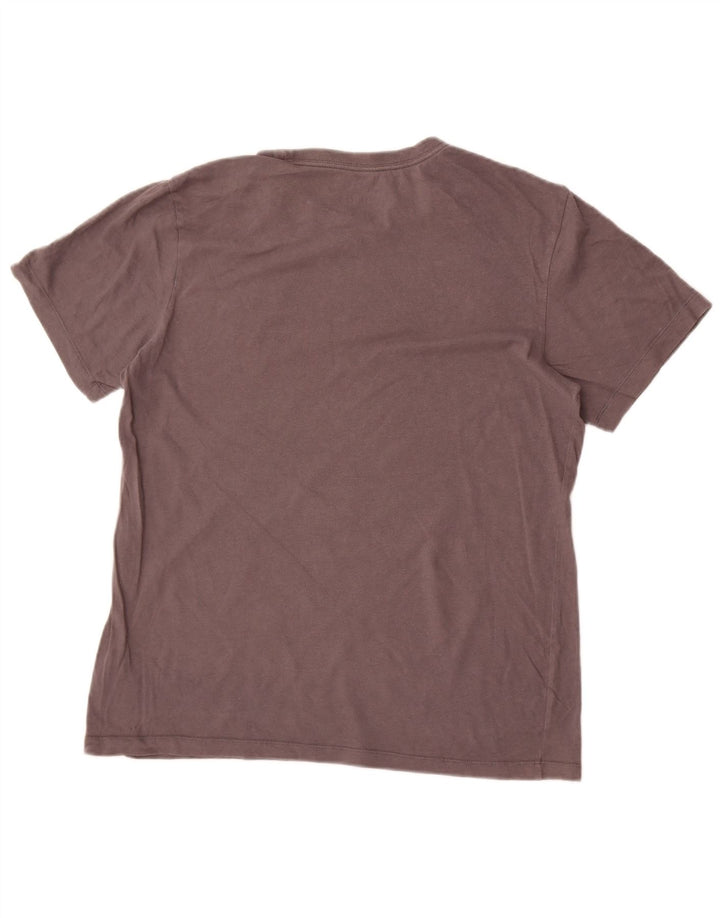 Nike T-shirt top mellem grå bomuld til mænd