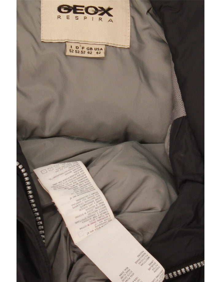 Geox Polstret Herrejakke UK 42 XL Sort Polyamid