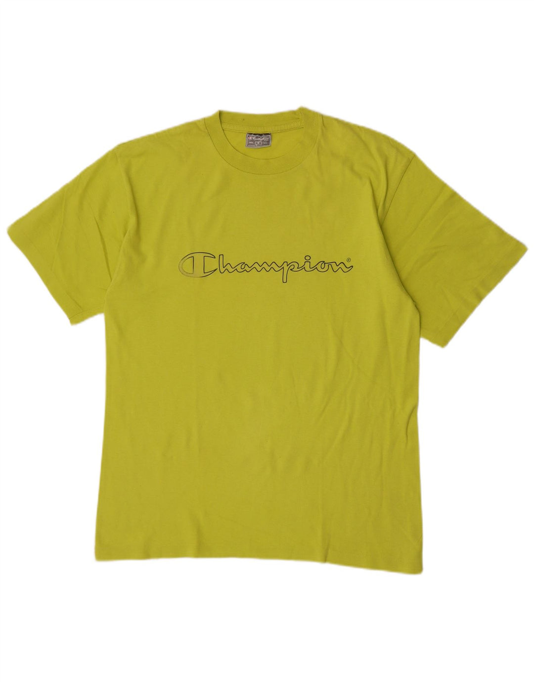 Champion Herre grafisk T-shirt Top mellemgrøn bomuld