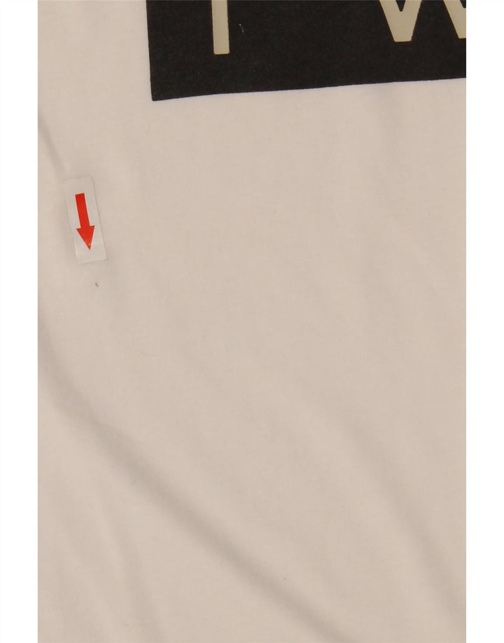 G-Star Herre Grafisk T-Shirt Top Stor Hvid Bomuld