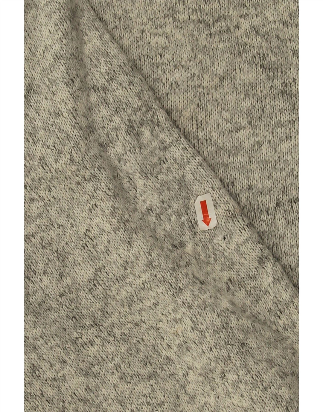 Quiksilver Sweatshirt-trøje til mænd Large Grå Flecked Polyester
