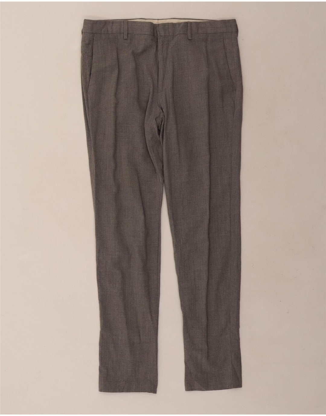 J. Crew Herre Ludlow Slim Suit Bukser W33 L30 Grå Uld