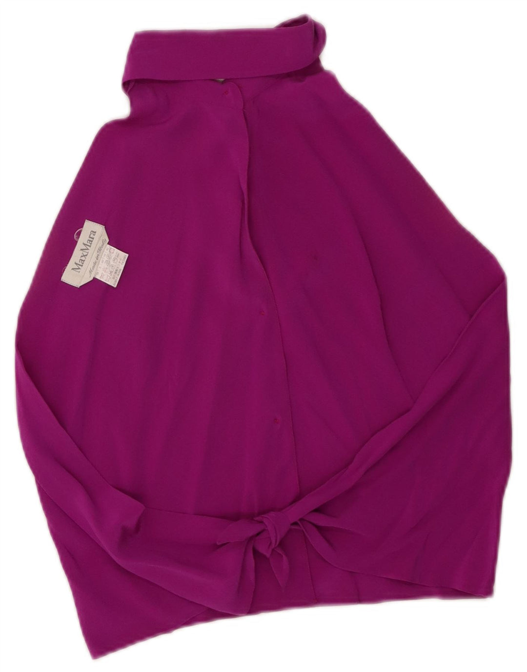 Max Mara Womens Crop Top UK 10 Small Pink