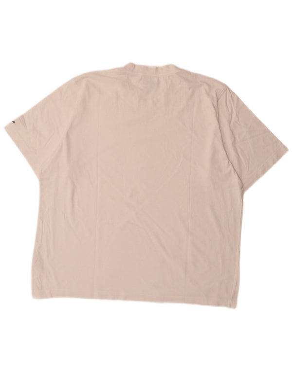 Adidas Herre T-Shirt Top XL Hvid Bomuld