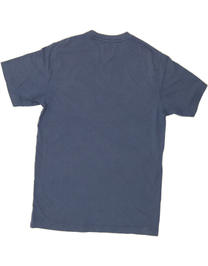 EDDIE BAUER Mens T-Shirt Top Medium Blue Cotton Vintage Eddie Bauer and Second-Hand Eddie Bauer from Messina Hembry 