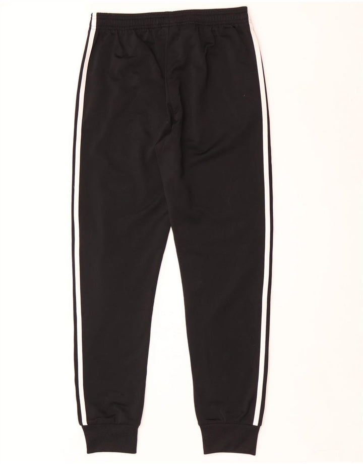 Adidas Drenge Træningsdragt Bukser Joggers 13-14 År Sort Polyester