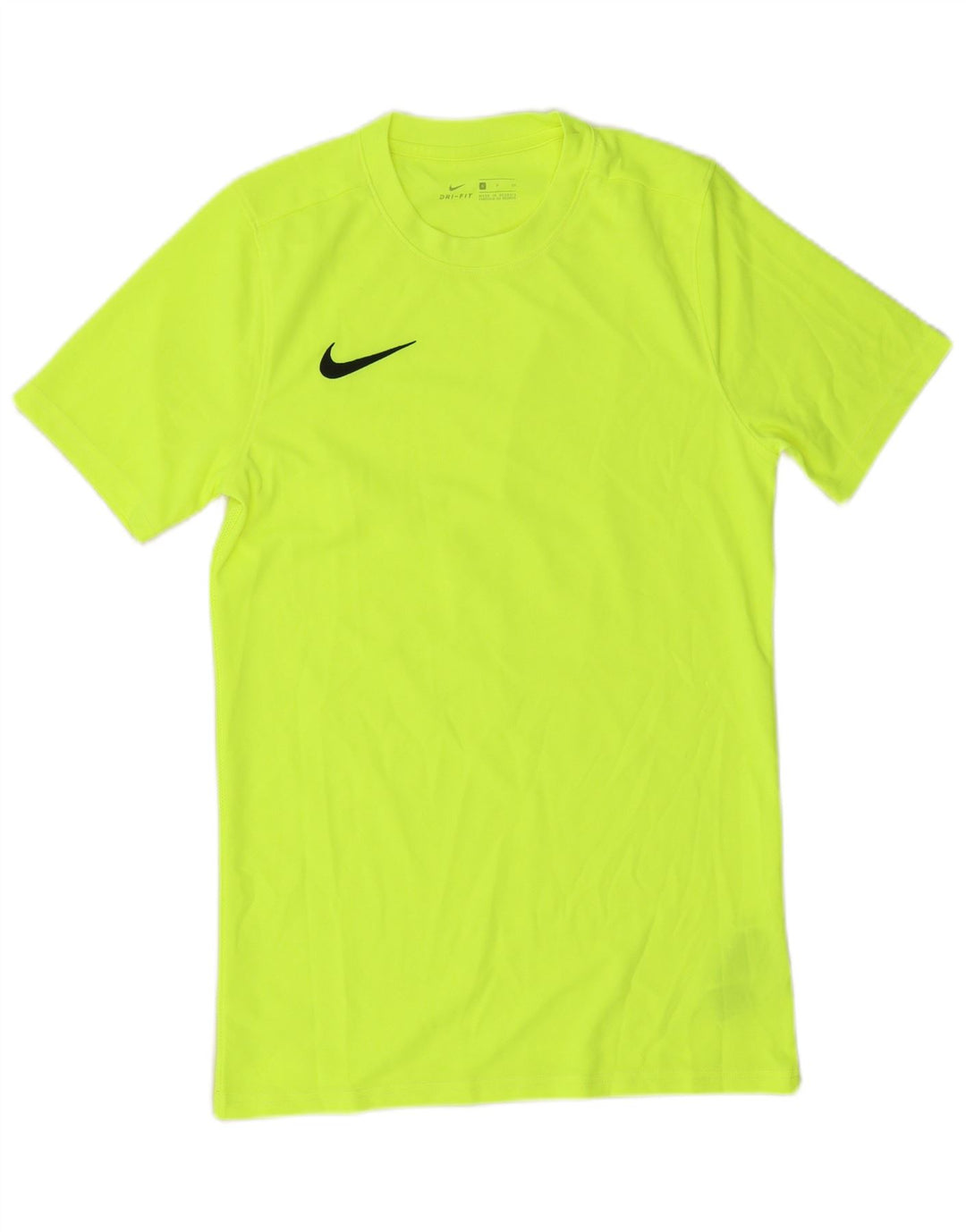 Nike Herre Dri Fit T-Shirt Top Lille Grøn Polyester