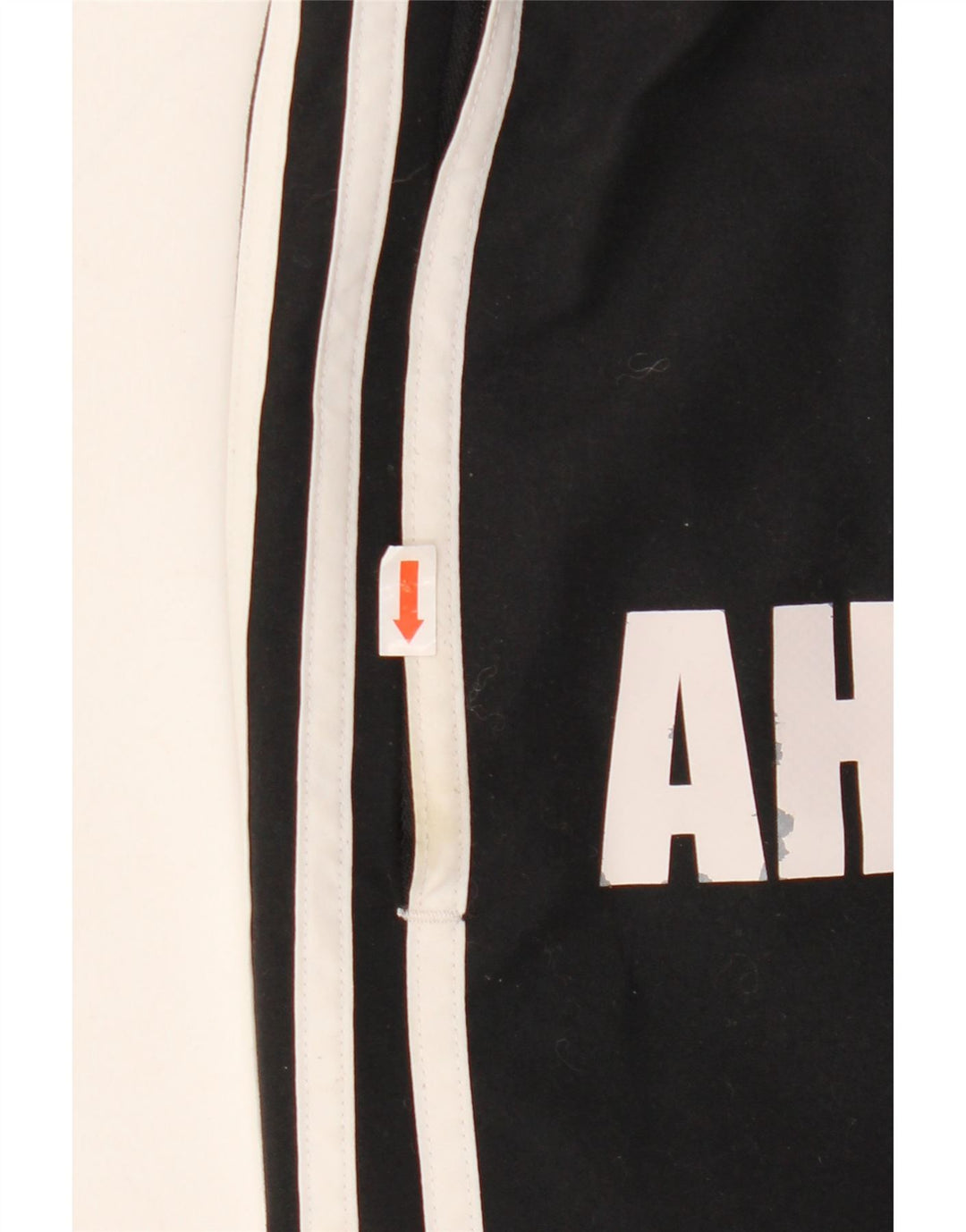 ADIDAS Træningsdragt til mænd Joggers UK 42/44 Large Black Polyester