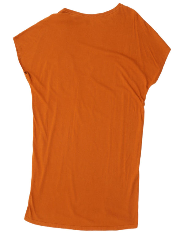 Zara Dame Oversized Tunika Top Medium Orange