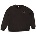 Puma Herre Sweatshirt Jumper XL Sort Bomuld