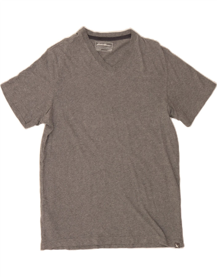 EDDIE BAUER Mens T-Shirt Top Medium Grey Cotton Vintage Eddie Bauer and Second-Hand Eddie Bauer from Messina Hembry 