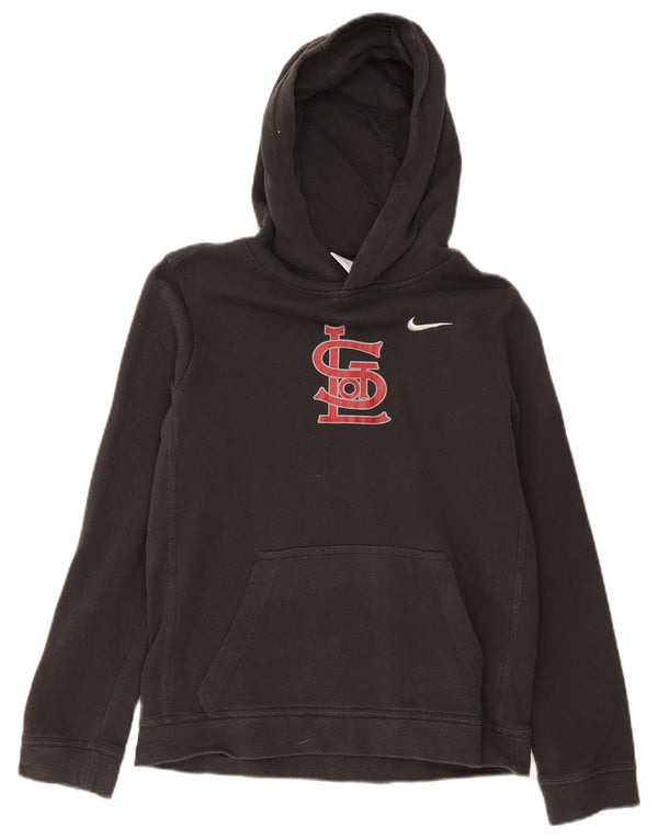 Nike Boys Saint Louis Cardinals Grafisk hættetrøjetrøje 13-14 år XL Grå