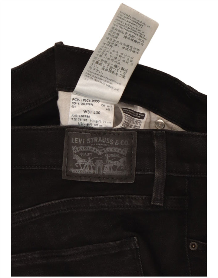 LEVI'S Dame 311 Shaping Skinny Jeans W31 L30 sort bomuld