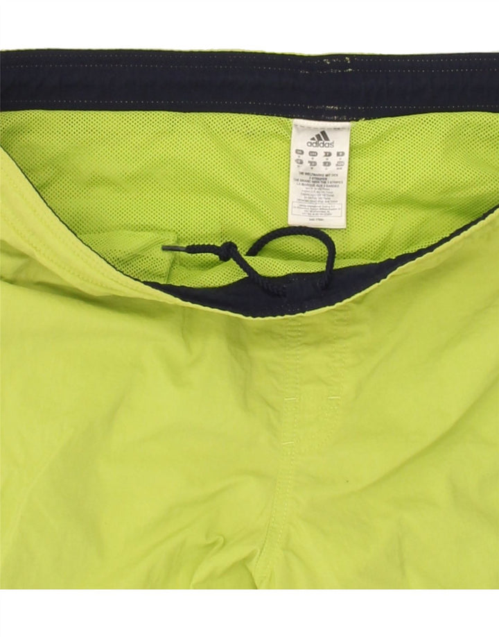 ADIDAS Mens Sport Shorts Medium Green Polyamide Vintage Adidas and Second-Hand Adidas from Messina Hembry 