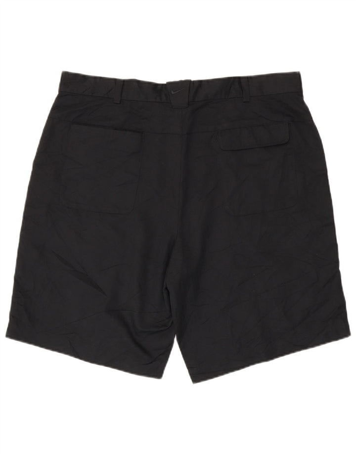 Nike Herre Dri Fit Chino Shorts W36 Large Black Polyester