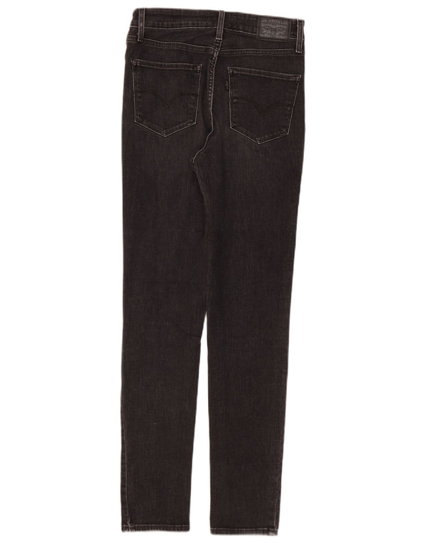 Levi's Dame 721 Skinny Jeans W27 L30, sort bomuld