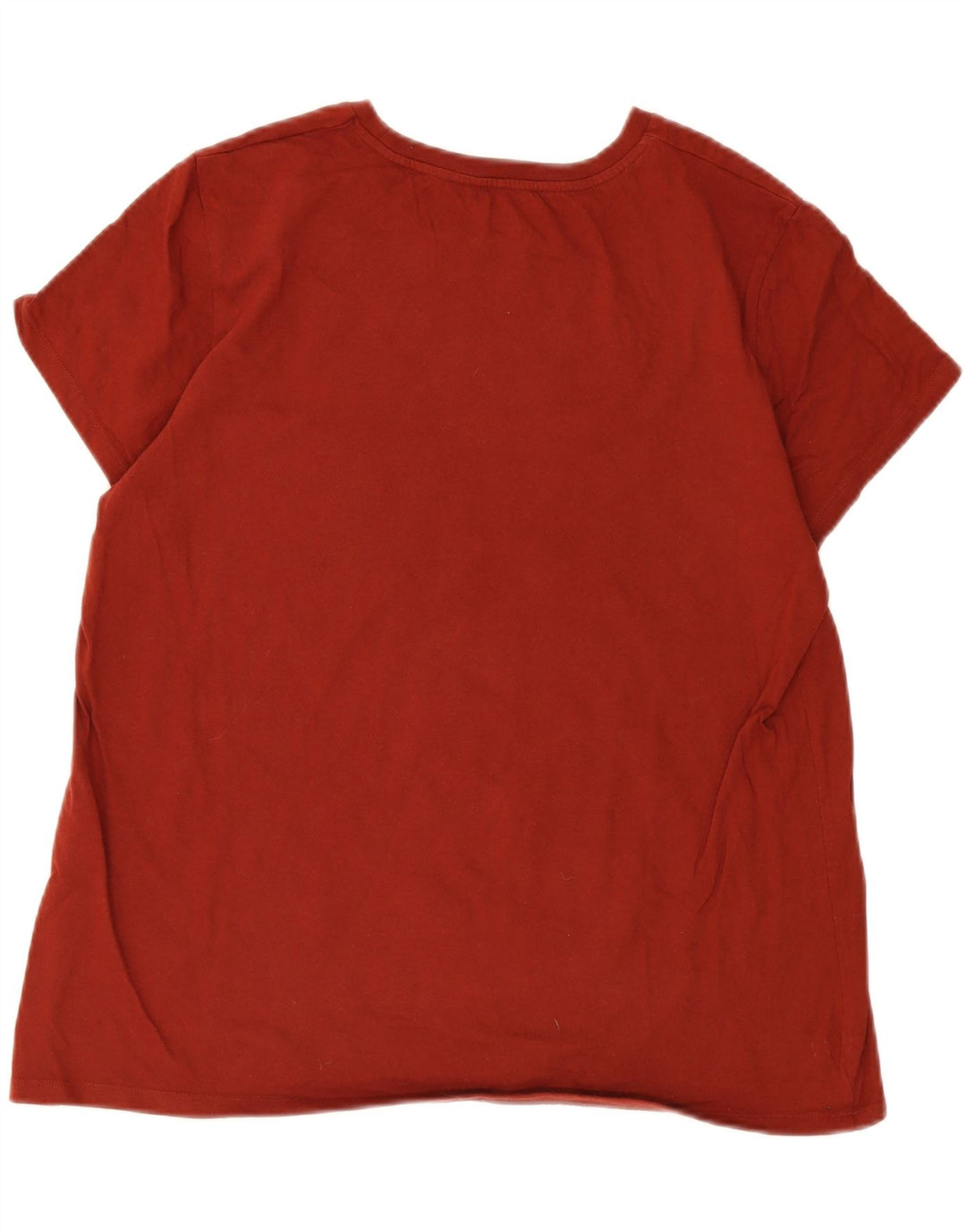 LEVI'S Womens Graphic T-Shirt Top UK 18 XL Red Vintage Levi's and Second-Hand Levi's from Messina Hembry 