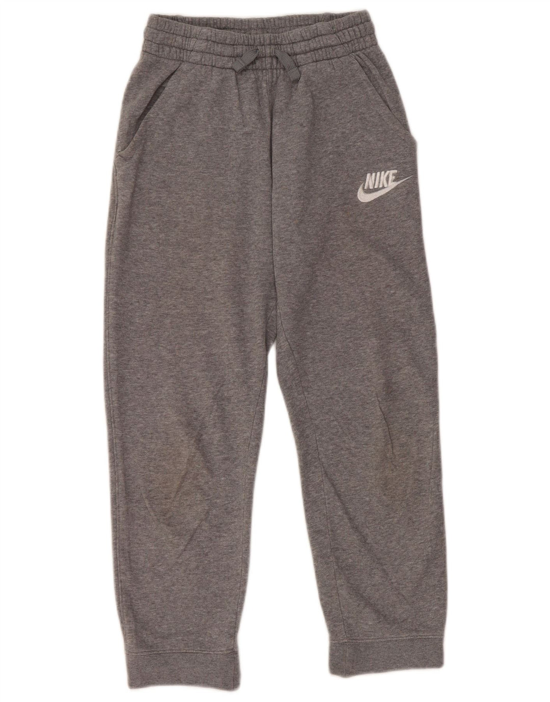NIKE Træningsdragtbukser til drenge Joggers 10-11 år Medium Grå Flecked
