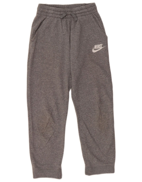 NIKE Træningsdragtbukser til drenge Joggers 10-11 år Medium Grå Flecked