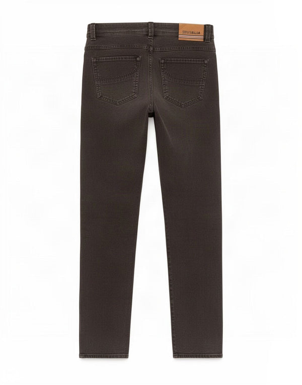 SIVIGLIA Straight jeans til mænd W32 L32 Grå bomuld