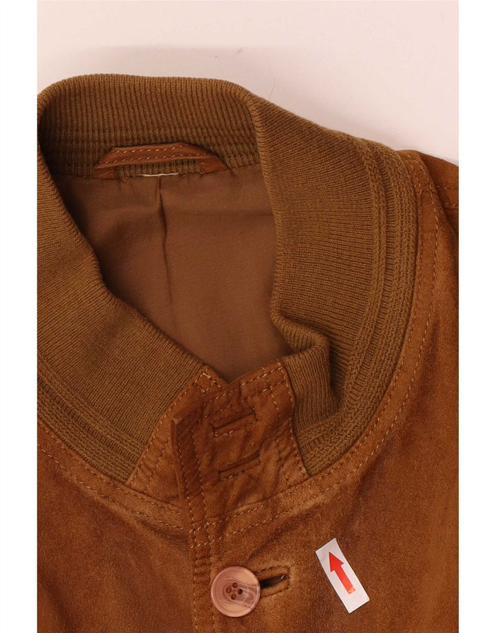 Conbipel Herre Ruskind Bomber Jacket UK 42 XL Beige